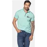 Jan Vanderstorm Poloshirt KNUTLAND mit zarten Kontraststreifen