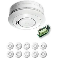 Ei Electronics 10x Ei Electronics Ei650RF Funkrauchmelder 10 Jahres Batterie Rauchmelder