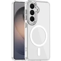 CoolGadget Handyhülle Premium Silikon Handy Case für Samsung Galaxy S26+ 6,7 Zoll, Hülle Transparent Schutzhülle kompatibel mit MagSafe Zubehör