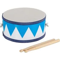 Classic Cantabile Trommel Kindertrommel aus Holz,Inkl. Drumsticks & Umhängegurt, 3-St., Trommel für Kinder