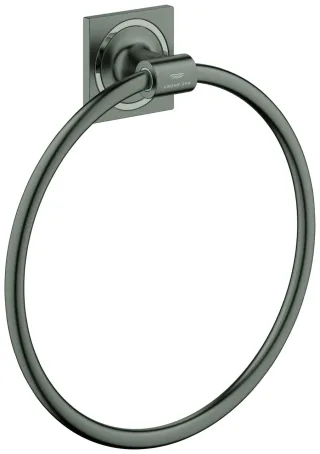 GROHE Handtuchring Allure 40339_1 hard graphite gebürstet, 40339AL1 40339AL1