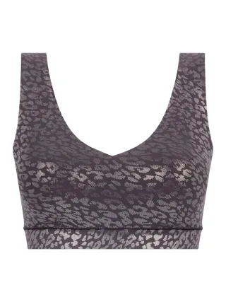 Chantelle Lingerie - SOFTSTRETCH Bustier mit Soft Cups ink shimmer print - Gr. - S