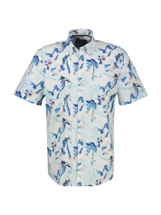 LERROS - BUTTON DOWN white - Gr. - L