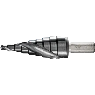 PFERD TOOLS Stufenbohrer HSS 3-Flächenschaft HICOAT beschichtet - 25201042