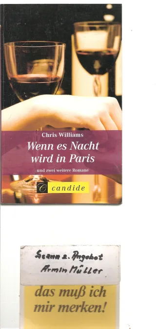 Wenn es Nacht wird in Paris/Tage der Tränen Tage des Glücks/ Obwohl ich dich nicht lieben wollte (3 Romane in einem Band)