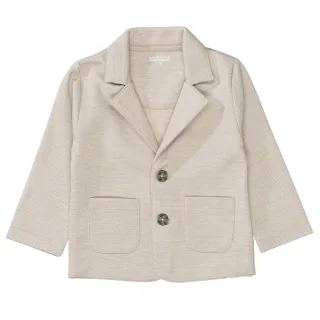 STACCATO - Kn.-Blazer light beige struc. - Gr. - 68