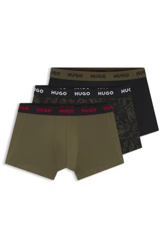 HUGO RED Menswear - TRUNK TRIPLET DESIGN Patterned - Gr. - M
