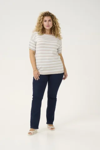 Strickpullover Loose fit cream