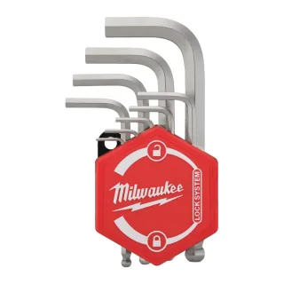 Milwaukee Kompakt-Innensechskantschlüssel 9-teilig - 4932492399