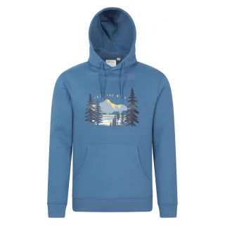 Mountain Warehouse - "Into The Wild" Kapuzenpullover für Herren (Blau)