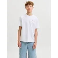 Jack & Jones Junior T-Shirt JJLEMON TEE SS CREW NECK JNR mit Logoprint
