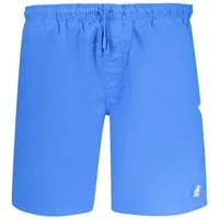 U.S. GRAND POLO Badeshorts Blaue Herren-Badehose mit elastischem Bund und Taschen