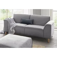 Home affaire 2-Sitzer Janek Scandic Design, elegant und zeitlos, mit Federkern und Keder in scandinavischem Design