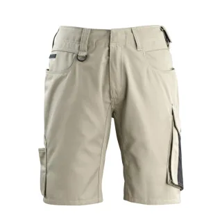 MASCOT Stuttgart Shorts UNIQUE Hellkhaki / Schwarz 44 - 12049-442-5509-C44