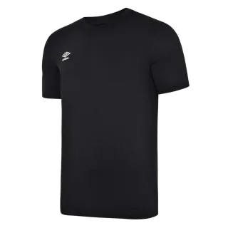 Umbro Herren Club Freizeit T-Shirt (Schwarz/Weiß)