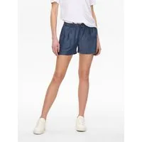 ONLY Shorts ONLPEMA – Shorts mit elastischem Bund für lässigen Jeanslook Lyocell, relaxed fit