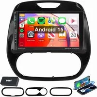 ESSGOO Für Renault Captur MK1 2013-2019 Carplay Type-C GPS Navi Autoradio (RDS, Digitalradio (DAB), FM, AM, Apple Carplay Android Auto Navi WIFI Mirror Link SWC RDS)