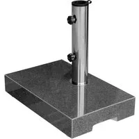 anndora Betonschirmständer für Sonnenschirme Granit 25kg Balkonständer max. 48mm Stamm