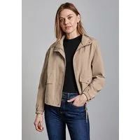 STREET ONE Kurzjacke aus softem Materialmix