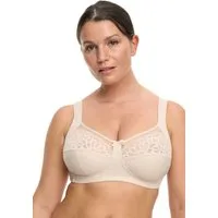 Susa Bügelloser BH Classic Spitze, genähte Cups, Jacquard-Muster, elastisch, Komfortträger