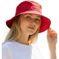 Taschen4life Sonnenhut Leinen Hut Größenverstellbar, unisex, Fischerhut