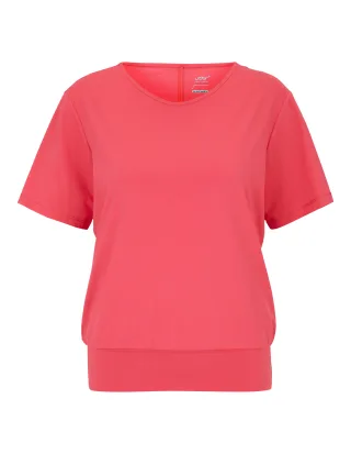 JOY sportswear - LIORA Shirt hibiscus red - Gr. - 42