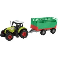 Toi-Toys Spielzeug-Auto Traktor mit Anhänger, mit Licht & Sound