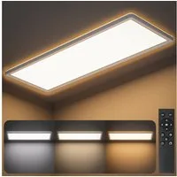 Lujasi LED Deckenleuchte Deckenlampe, 24W 2400LM LED Panel Flach 58 x 20 x 2,47cm, tageslichtlampe decke, LED, Neutralweiß, Rechteckige, Energieeffizient & langlebig 4000K für Schlafzimmer Wohnzimmer Küche