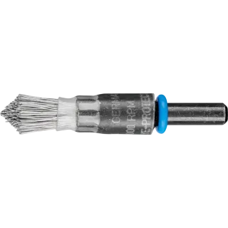 PFERD TOOLS spitze Pinselbürste ungezopft PBUS Schaft Edelstahl-Draht - 43217006