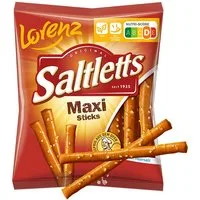 LORENZ Knabberei, Lorenz Saltletts Maxi Sticks XXL Salzstangen mit Meersalz 125g