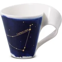 Villeroy & Boch Becher New Wave Stars Becher mit Henkel Steinbock 0,3 l, Premium Porcelain