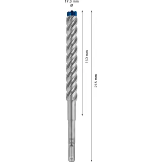 Bosch EXPERT SDS plus-7X Hammerbohrer, für Bohrhämmer ø 17 mm - 2608900136