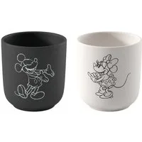 Villeroy & Boch Becher Manufacture Mickey Mouse, Porzellan, 2-tlg.