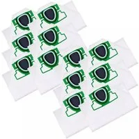 PRIMEBAG Staubsaugerbeutel 12 Beutel für Vorwerk Kobold VK 200 kompatibel