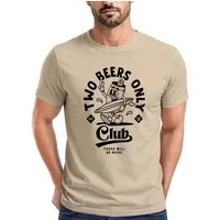 Neverless Print-Shirt Herren T-Shirt Printshirt Comic Style Bier Spruch Sommer Urlaub mit Print