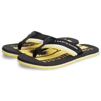Tommy Hilfiger PATCH HILFIGER BEACH SANDAL Zehentrenner Sommerschuh, Strandschuh mit gestreifter Bandage
