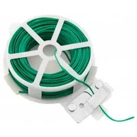 XCLOU Gartenpflege-Set Bindestreifen 30 m – inkl. Abschneider, Ideal zum Pflanzenbinden und Abstützen