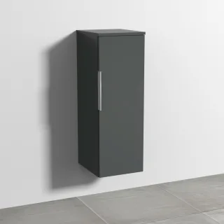 Sanipa 3way Mittelschrank mit 1 Tür, Anthrazit-Matt, UM11922 UM11922