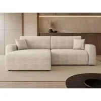 MIRJAN24 Ecksofa Floryn L, mit Schlaffunktion und Bettkasten, L-Form, 245x145x82 cm
