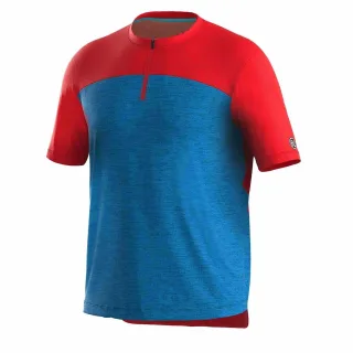 Bicycle Line - "Sentiero" Radfahr-Trikot für Herren, kurzärmlig (Avio-Blau)