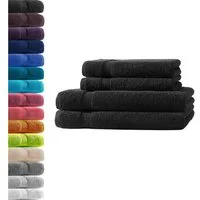 Hometex Premium Textiles Handtuch in Premium Qualität 500 g/m², Feinster Frottier-Stoff 100% Baumwolle, 2x Duschtuch + 2 Handtuch, weich, saugfähig, extra schwer & flauschig