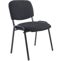 CLP Besucherstuhl Ken XL, stapelbar, Stoff-Bezug, bis 150 kg belastbar