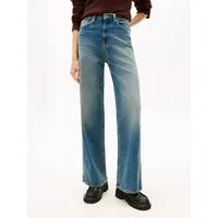 Tommy Jeans Weite Jeans Claire High Rise mit Logo-Badge