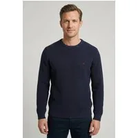 FYNCH-HATTON Strickpullover aus Baumwolle, normale Passform, hüftbedeckende Länge