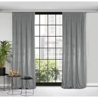 Design91 Vorhang Samtvorhänge 140x270 cm 135x300 cm (1 St), Kräuselband, blickdicht, Samt, Wohnzimmer Tunnelzug