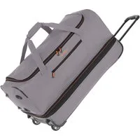 travelite Reisetasche BASICS, verschiedene Größen und Farben, Duffle Bag Reisegepäck Sporttasche Reisebag mit Trolleyfunktion