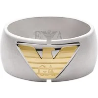 Emporio Armani Fingerring Schmuck Geschenk Edelstahl EAGLE LOGO