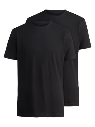 OLYMP - OLYMP Unterzieh-T-Shirts (2er-Pack) schwarz - Gr. - XL