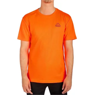Kappa - T-Shirt für Herren, Regulär (Orange)