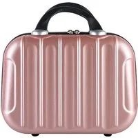 CALIYO Kosmetikkoffer Tragbare Make-up Organizer Box Kosmetikkoffer Make-up Koffer, für Kosmetiktasche für Reise Kulturbeutel auf Trolley befestigbar